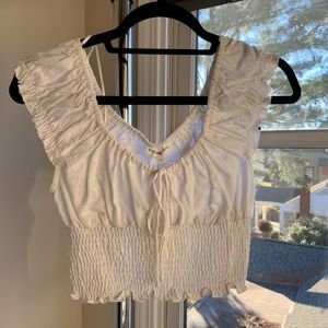 NWT Ruffles crop top